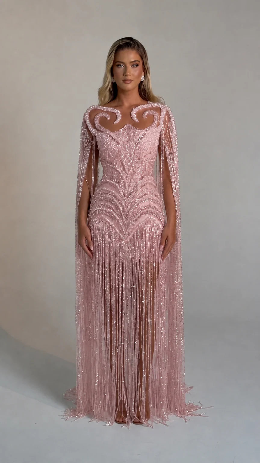 Front view of the pink color variant