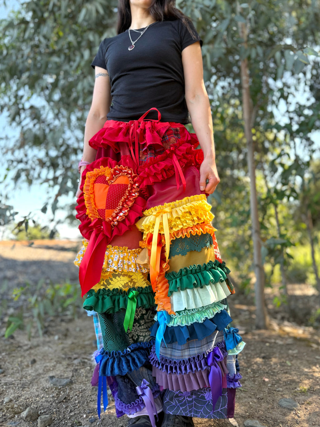 Upcycled Adjustable-Waist Pants